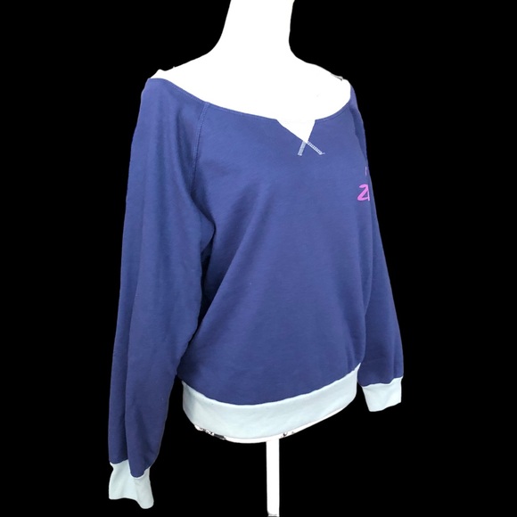 $10 SALE! I LOVE ZUMBA Sweatshirt Heart Dance Fitness Wear L Classic RARE - Picture 6 of 12